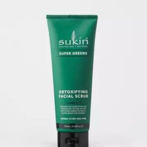Sukin, Super Greens Detoxifying Scrub 125ml